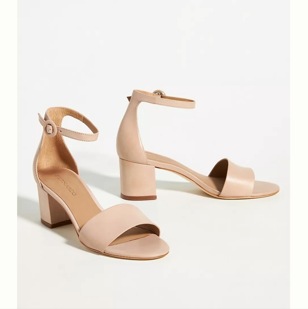 Bernardo Belinda Heels NWOT size 8 neutral
